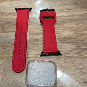 Watch band and case bumper for Apple Watch